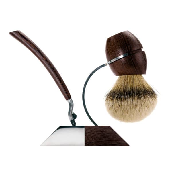 Acca Kappa Set za brijanje od Wenge drveta sa brijacem
