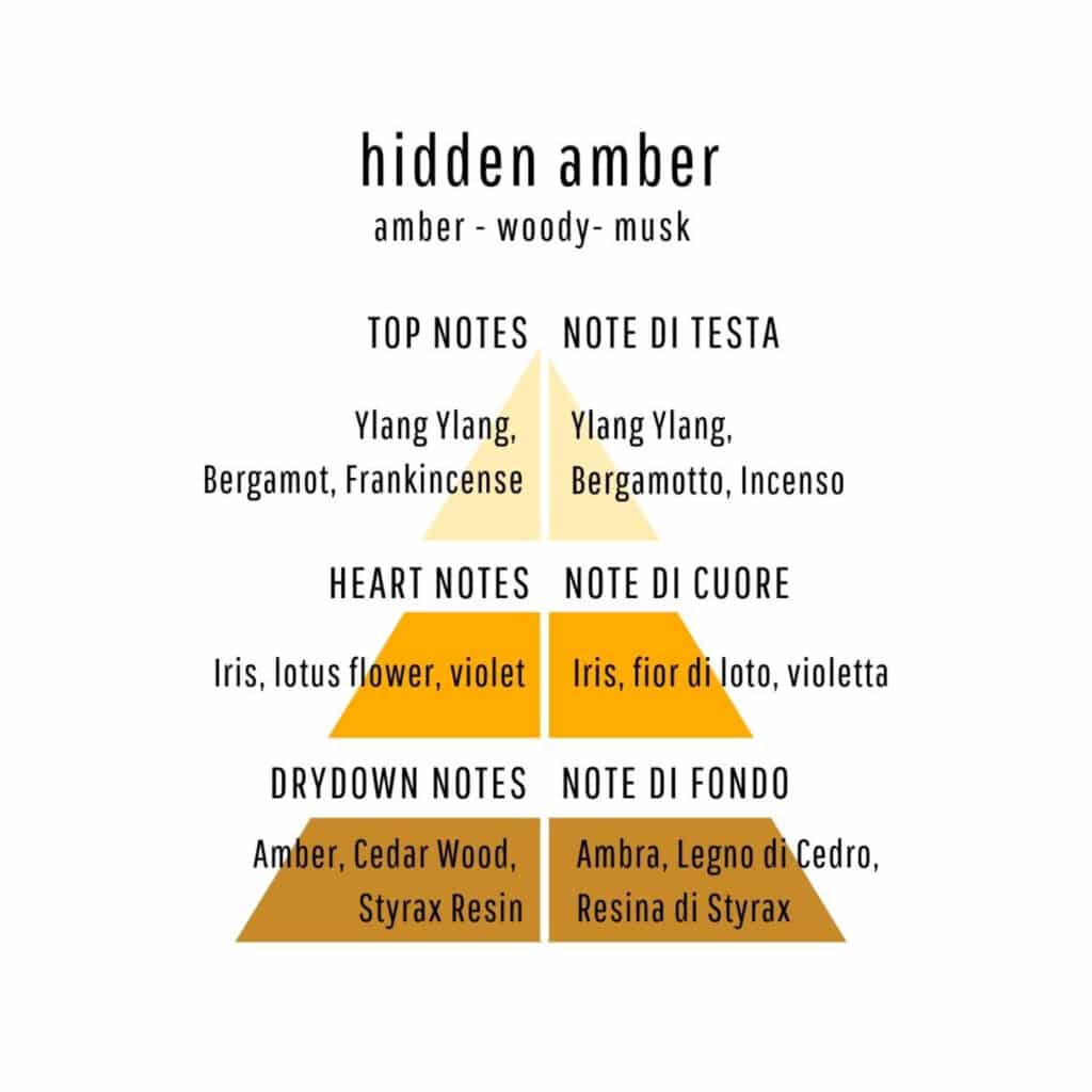 john Richmond Hidden amber note