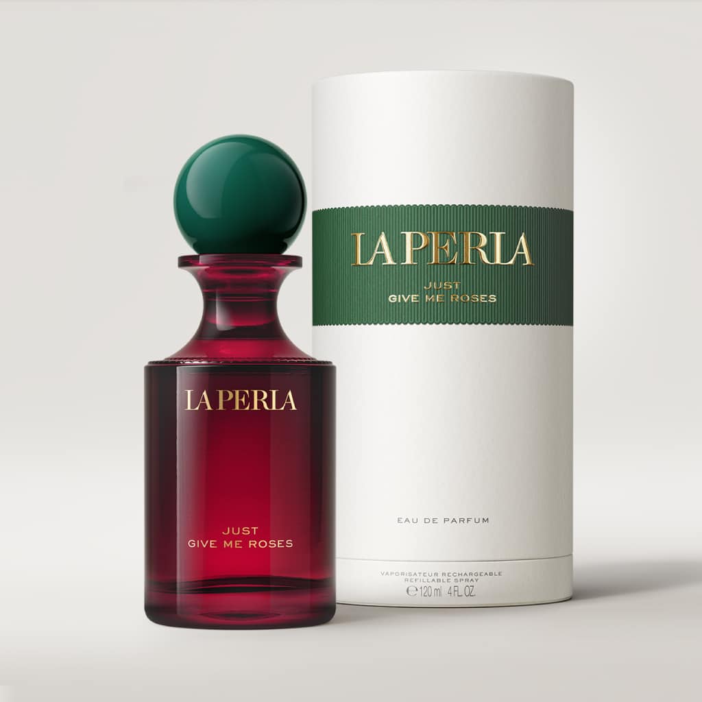 La Perla CVETNI ambrast zacinski parfem pakovanje